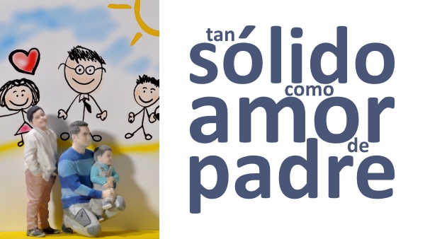 Regalo para Papá - Tan sólido como amor de padre